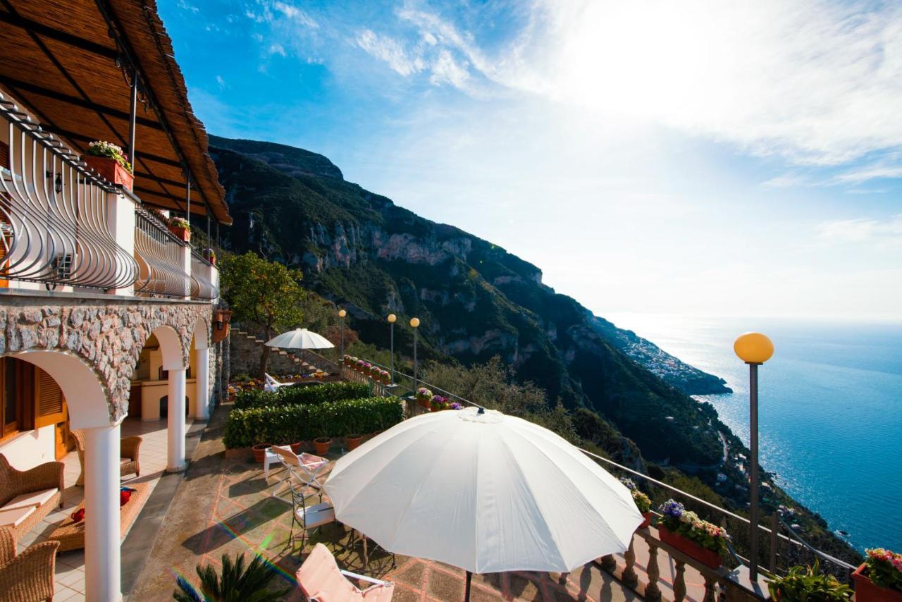 Villa Savina - Elegant Family Villa Overlooks Amalfi Coast - Positano Exterior foto