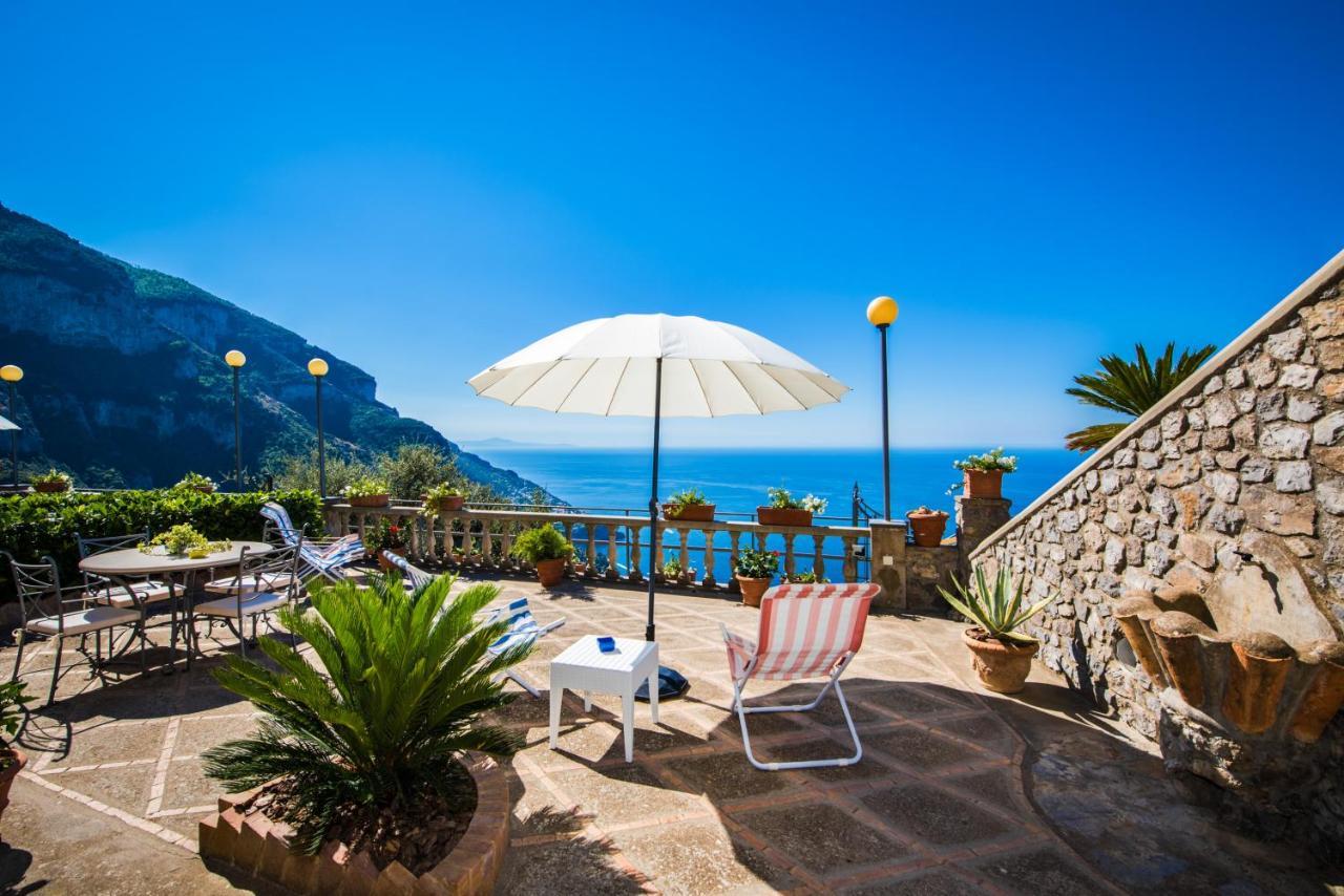 Villa Savina - Elegant Family Villa Overlooks Amalfi Coast - Positano Exterior foto